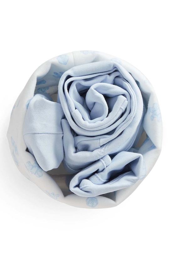 Polo Ralph Lauren komplet niemowlęcy 320863221001 320863221001 niebieski SS22