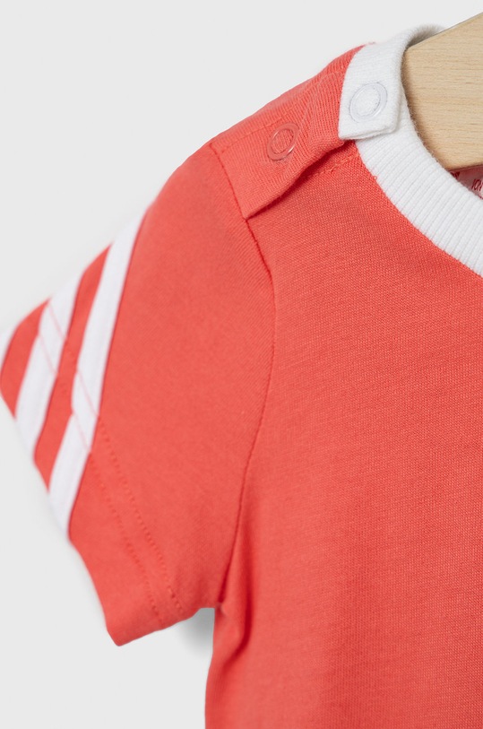 Dziewczynka adidas Performance body bawełniane niemowlęce HF1975 HF1975 różowy
