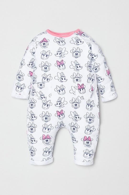 OVS pajacyk niemowlęcy bawełniany x Disney Produkt niemowlęcy biały 1435468.Newborn