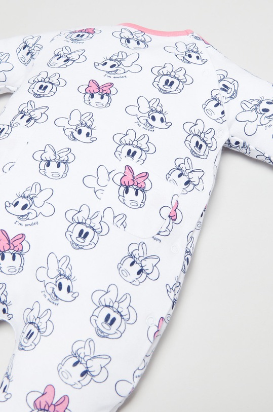 OVS pajacyk niemowlęcy bawełniany x Disney 1435468.Newborn biały SS22
