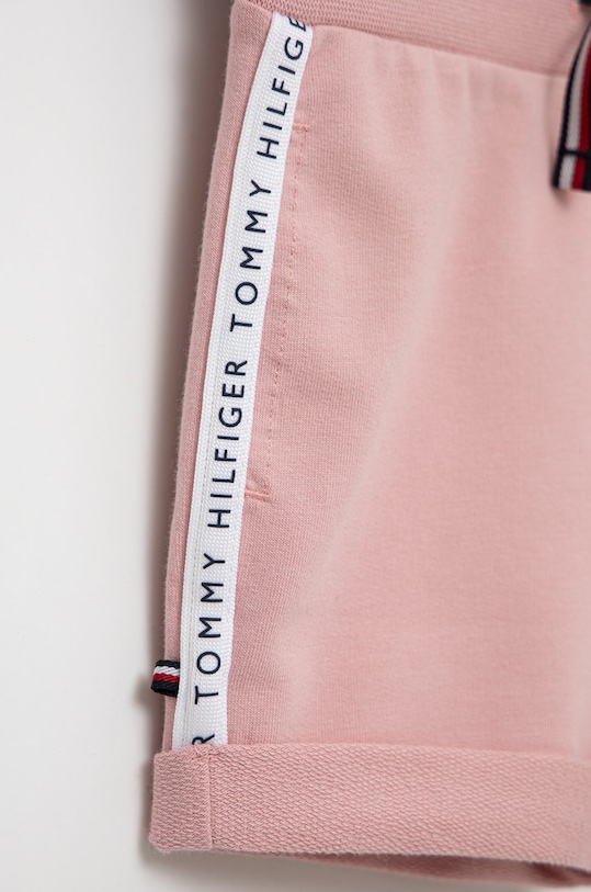 Chłopiec Tommy Hilfiger szorty dziecięce KN0KN01435.PPYY różowy