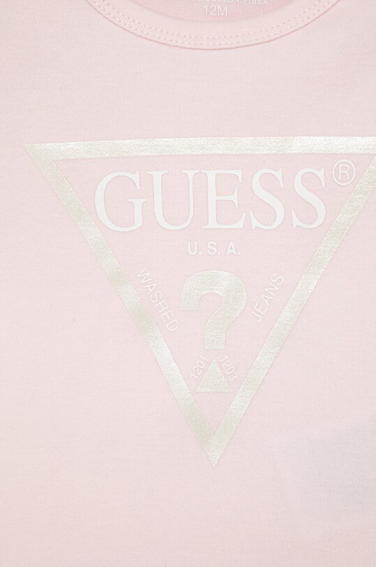 Κοριτσίστικα Βαμβακερά φορμάκια για μωρά Guess H1YW13.KA6W0 ροζ
