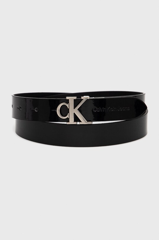 Dvostrani remen Calvin Klein Jeans crna K60K608973.PPYY