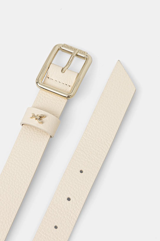 Patrizia Pepe pasek skórzany CW6408.L001 beżowy AA00