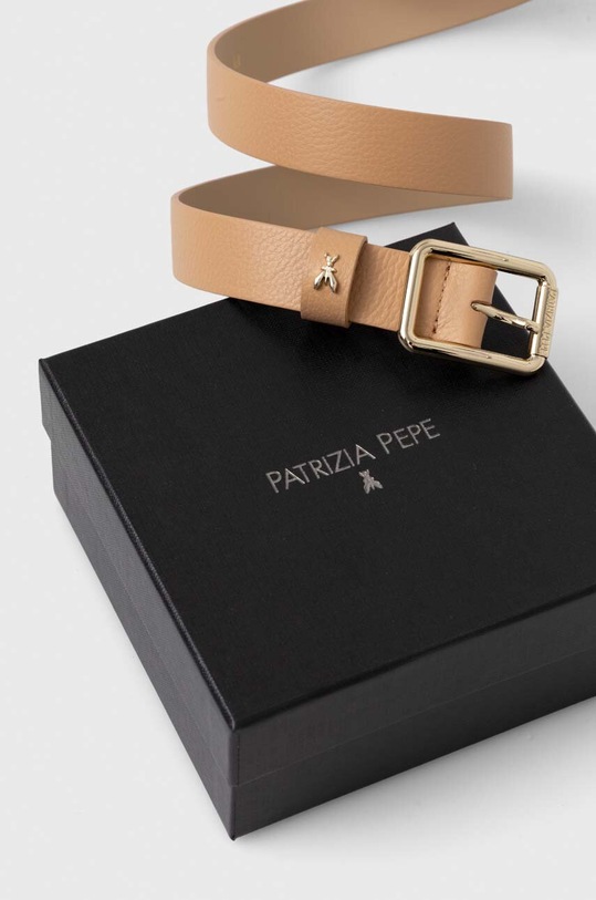 Doplnky Kožený opasok Patrizia Pepe CW6408.L001 béžová