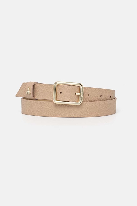 Patrizia Pepe cintura in pelle beige CW6408.L001