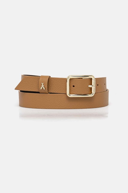 Patrizia Pepe curea de piele bej CW6408.L001
