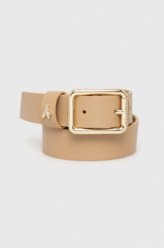 Patrizia Pepe curea de piele bej CW6408.L001