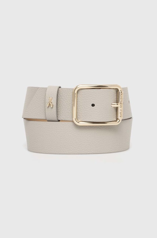 Patrizia Pepe curea de piele Gift Box gri CW6409.L001
