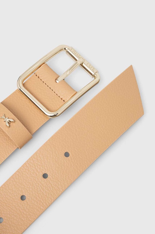 Patrizia Pepe pasek skórzany CW6409.L001 beżowy SS25