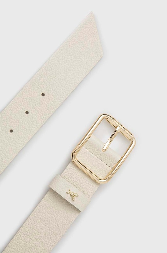 Patrizia Pepe pasek skórzany CW6409.L001 biały SS25
