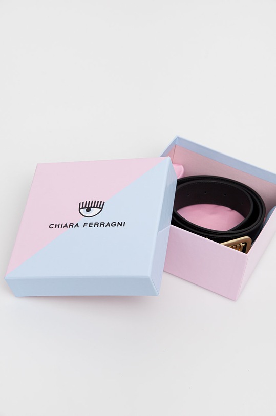 Doplnky Kožený opasok Chiara Ferragni 72SB6F04 čierna