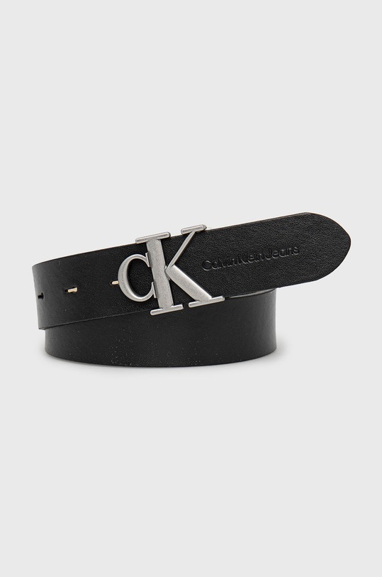 Obojstranný opasok Calvin Klein Jeans K60K609322.PPYY béžová SS22