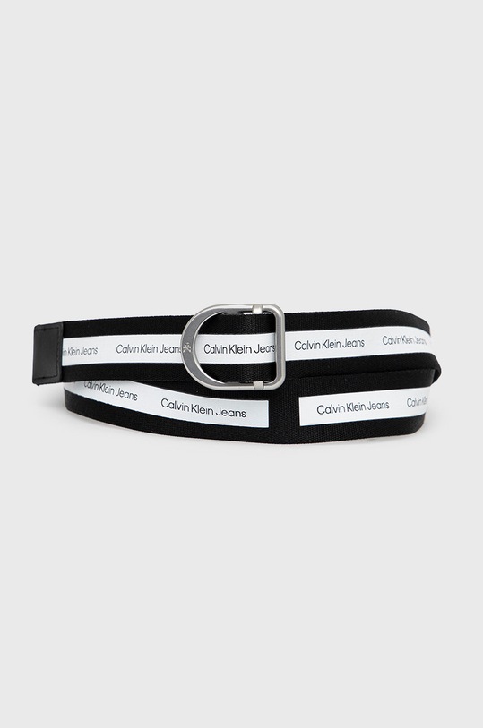 Opasok Calvin Klein Jeans čierna K60K609321.PPYY