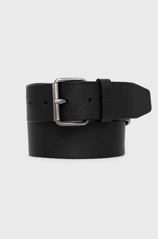 Кожаный ремень BOSS чёрный 50471299