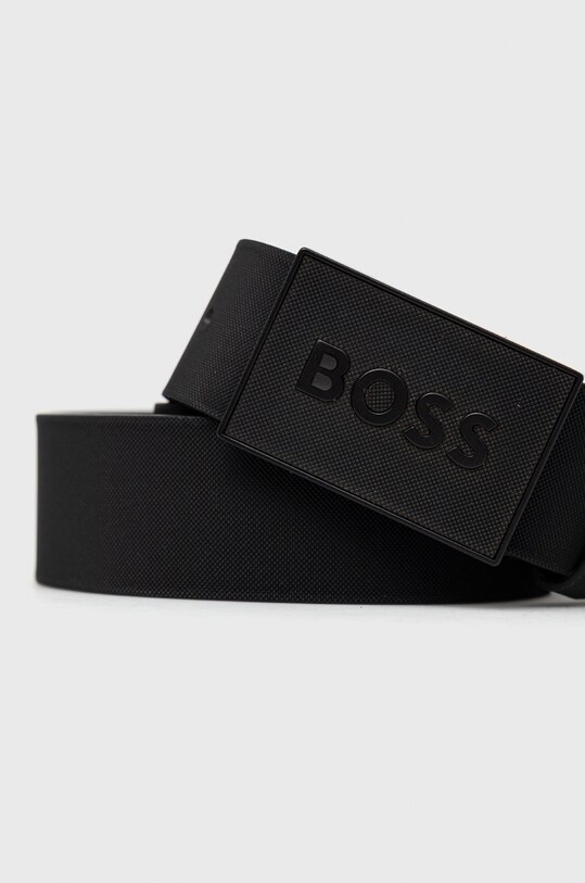 BOSS curea de piele 50471333 negru AA00