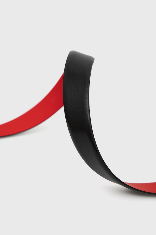 Hugo bőr öv 50470638 fekete AW22