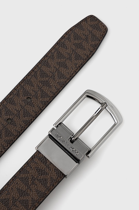 Двосторонній шкіряний ремінь Michael Kors 39H9LBLY4C чорний SS23