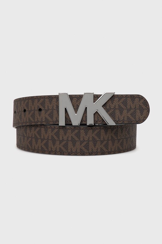 Двухсторонний кожаный ремень Michael Kors чёрный 39H9LBLY1U