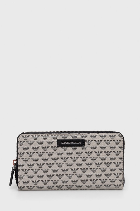 Гаманець Emporio Armani імітація лицьової шкіри бежевий Y3H168.Y413E