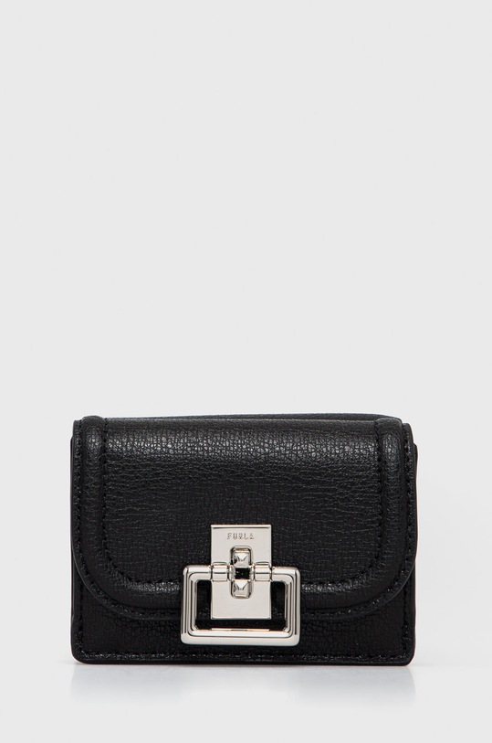 Furla Portfel skórzany Villa skóra licowa czarny WP00155.AX0732.O6000