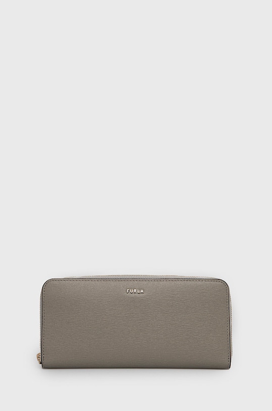 Кожаный кошелек Furla Babylon кожа серый PCX8UNO.B30000.0718S