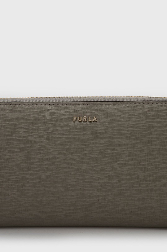 Furla Portfel skórzany Babylon PCX8UNO.B30000.0718S szary AA00