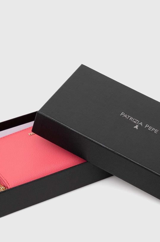Patrizia Pepe portfel skórzany CQ4879.L001 różowy