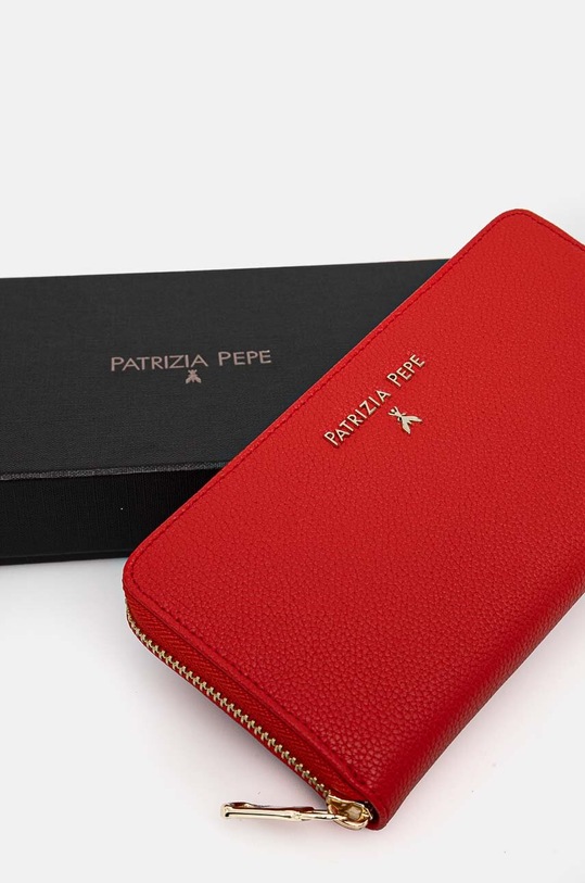 Кожен портфейл Patrizia Pepe червен CQ4879.L001