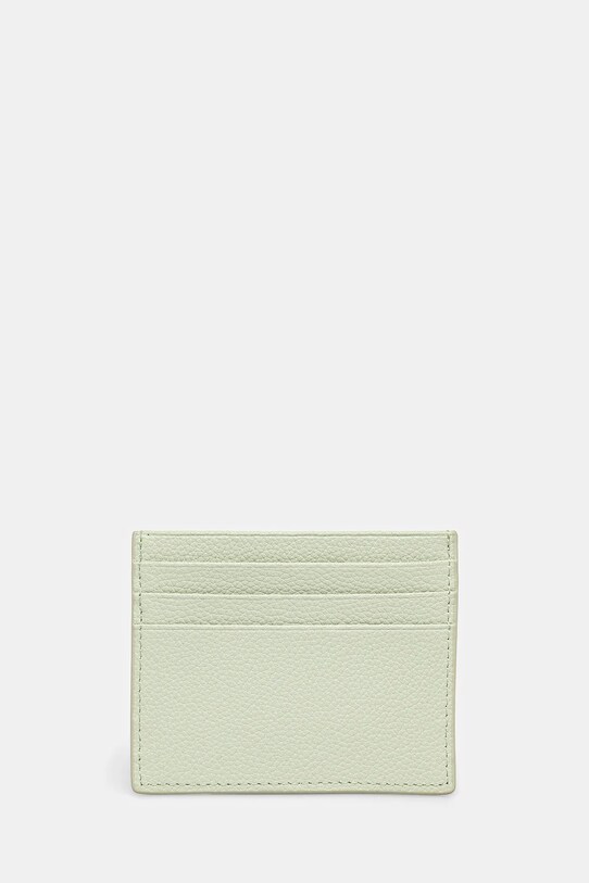 Кожаный чехол на карты Patrizia Pepe CQ7001.L001 зелёный AW24