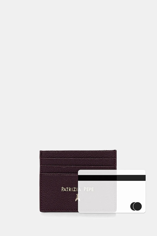 Patrizia Pepe carcasă din piele violet CQ7001.L001