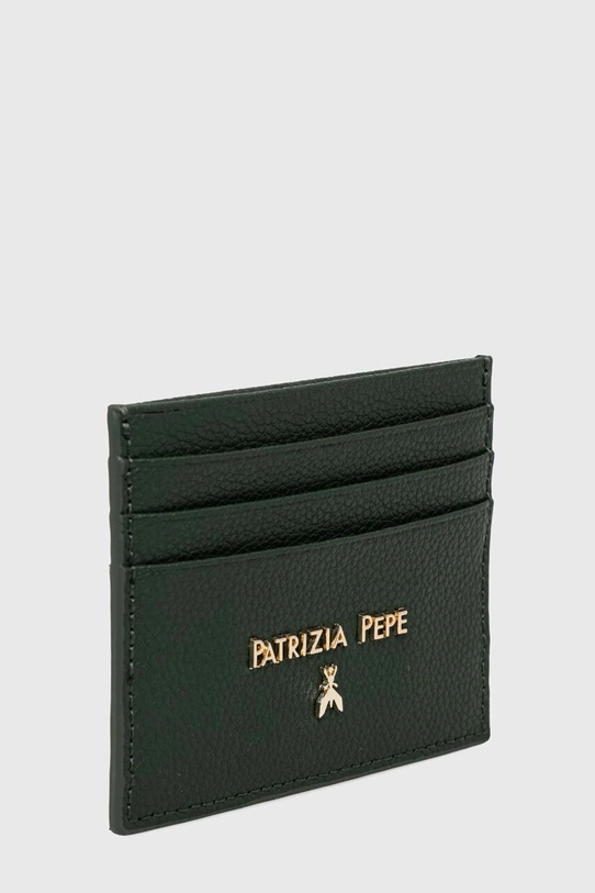 Kožni etui za kartice Patrizia Pepe CQ7001.L001 zelena AW24