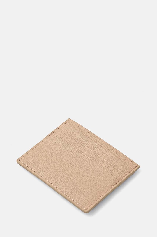 Шкіряний чохол на банківські карти Patrizia Pepe CQ7001.L001 бежевий SS25