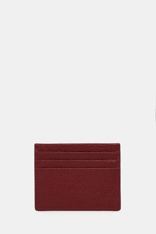 Шкіряний чохол на банківські карти Patrizia Pepe CQ7001.L001 червоний AW24