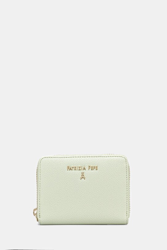 Patrizia Pepe portofel de piele piele verde CQ8512.L001