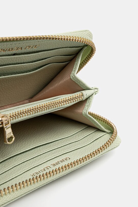 Accesorii Patrizia Pepe portofel de piele CQ8512.L001 verde