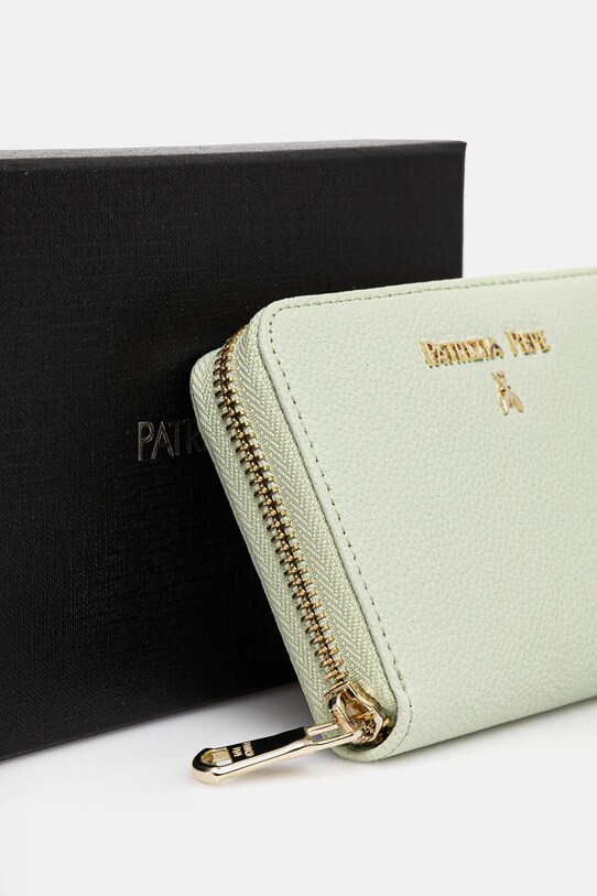 Patrizia Pepe portofel de piele verde CQ8512.L001