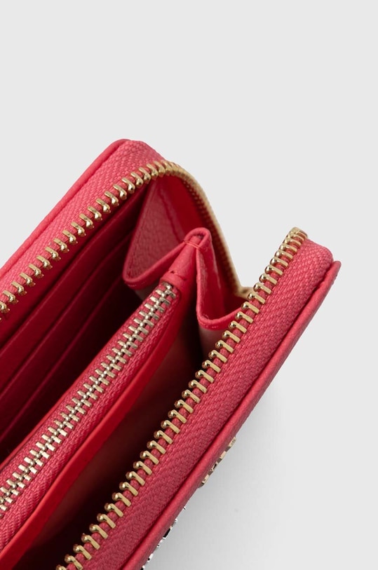 Patrizia Pepe portfel skórzany CQ8512.L001 różowy SS25