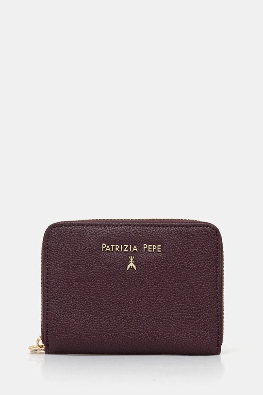 Patrizia Pepe bőr pénztárca sima lila CQ8512.L001