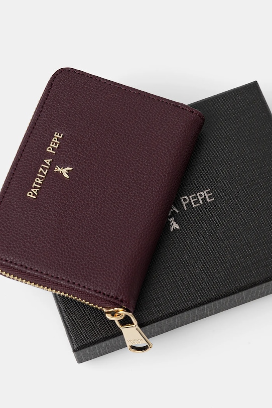 Patrizia Pepe portofel de piele violet CQ8512.L001