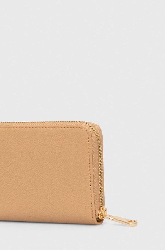 Кожаный кошелек Patrizia Pepe CQ8512.L001 бежевый AW24