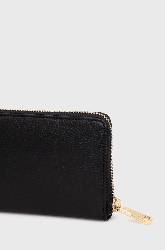 Кожаный кошелек Patrizia Pepe CQ8512.L001 чёрный SS25