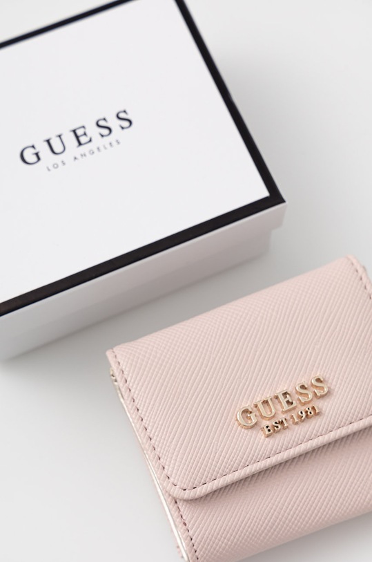 Guess portfel LAUREL różowy SWZG85.00440