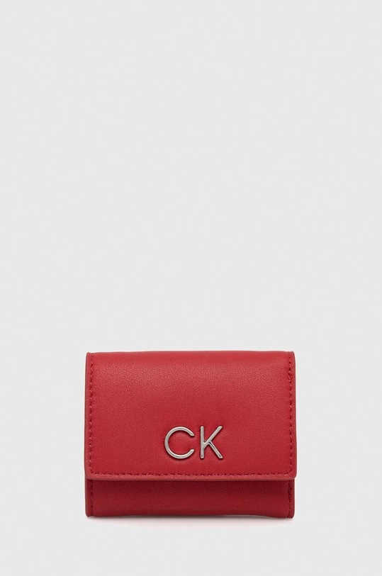 Портмоне Calvin Klein изкуствен червен K60K609141.PPYY