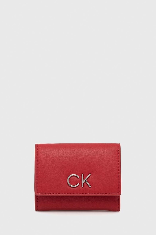 Портмоне Calvin Klein изкуствен червен K60K609141.PPYY