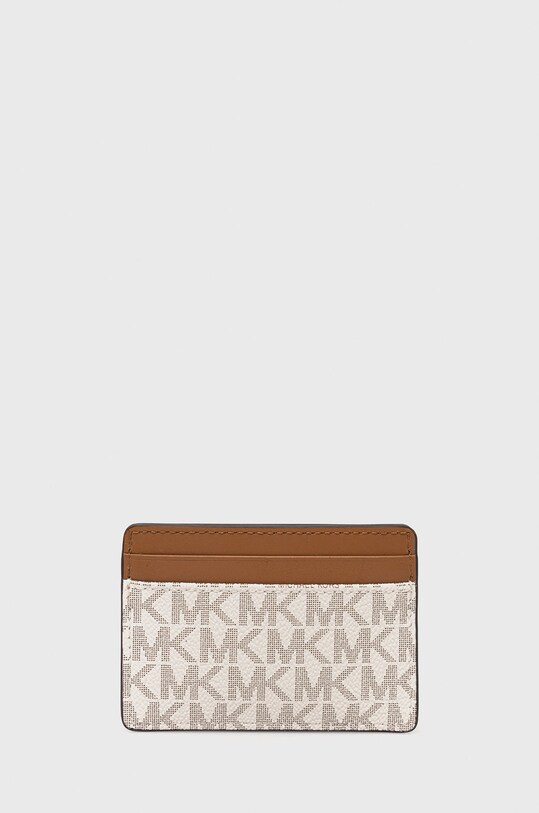 Akcesoria MICHAEL Michael Kors etui na karty 34F1GJ6D0B 34F1GJ6D0B beżowy
