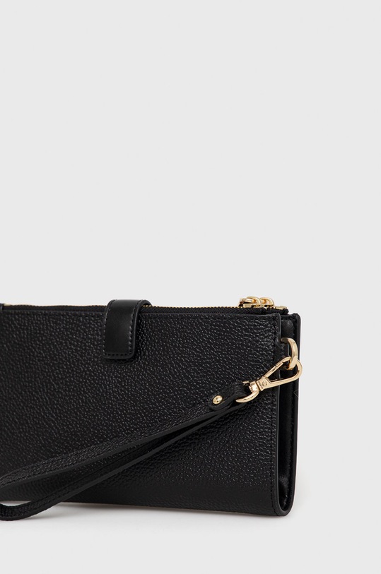 Kožená peňaženka MICHAEL Michael Kors 34F9GAFW4L čierna SS24