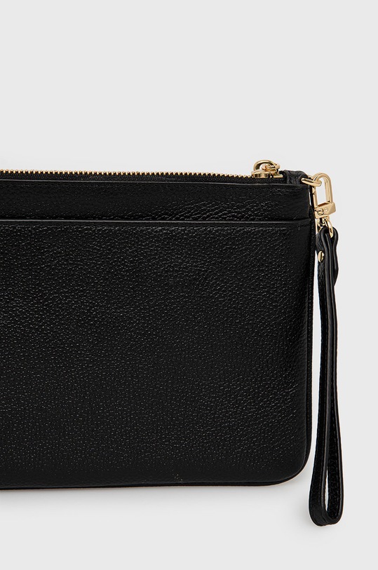 Kožená psaníčko MICHAEL Michael Kors černá 34S2GT9W3L