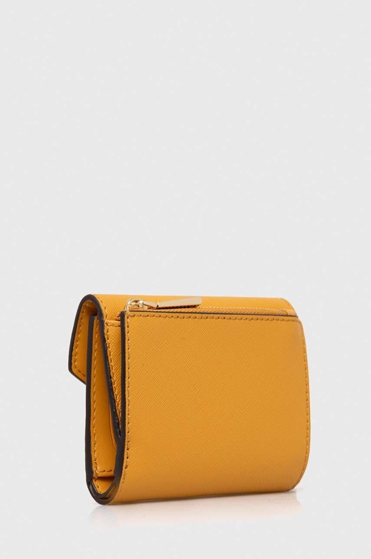 Δερμάτινο πορτοφόλι MICHAEL Michael Kors 34S1GNME6L κίτρινο SS24