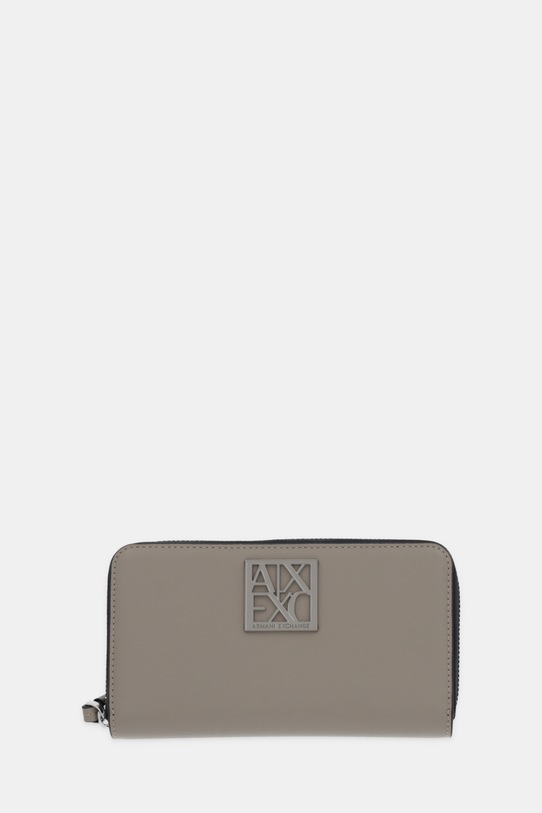 Armani Exchange portfel syntetyczny brązowy 948486.0A874